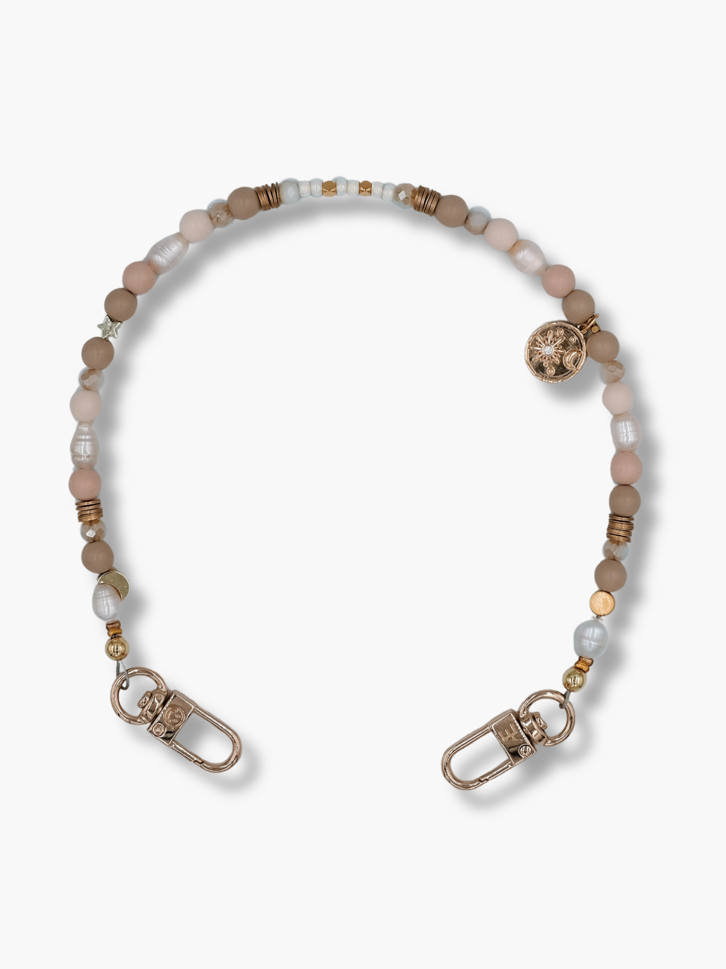 September Phone Wristlet: No Chain - Gold Snaps