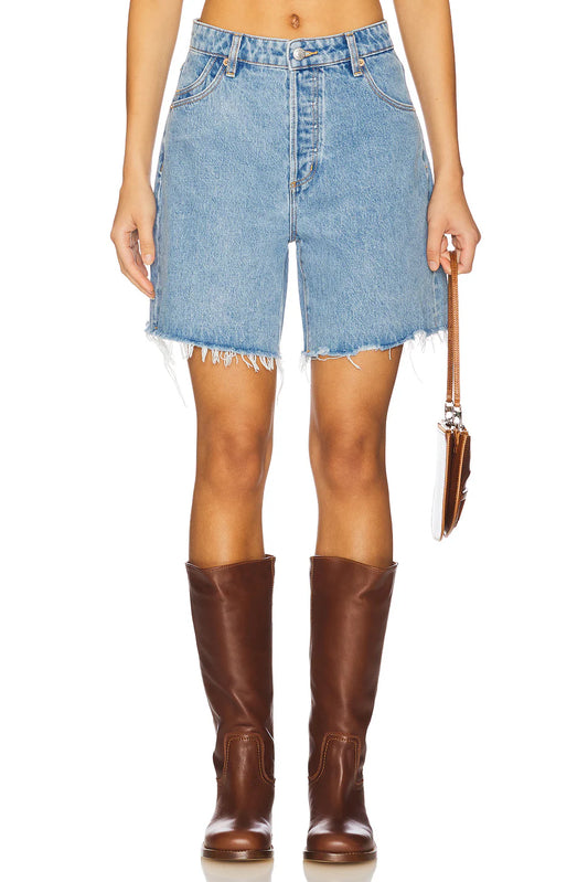 90s Relaxed Short-Country Blue