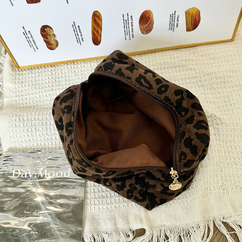 Leopard Cosmetic Bag