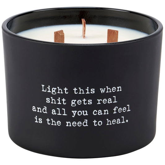 Heal Poetry Candle