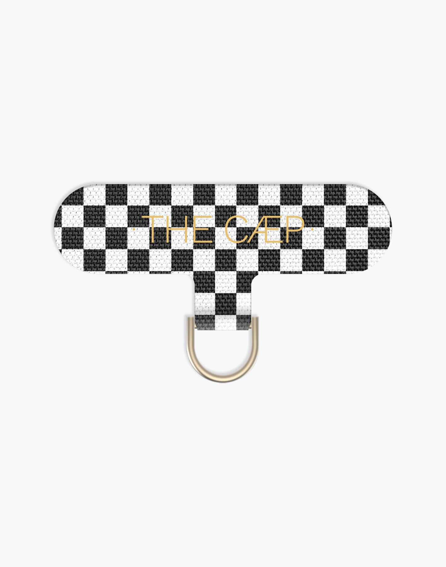 Single Universal Phone Hitch: Black Checkered