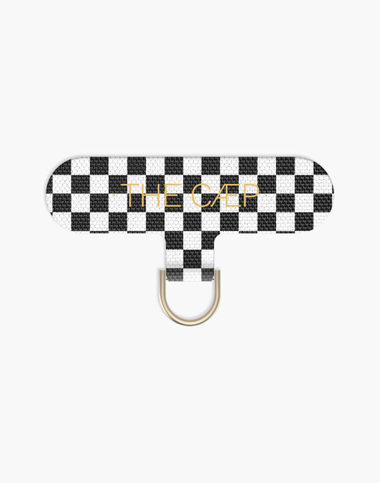 Single Universal Phone Hitch: Black Checkered