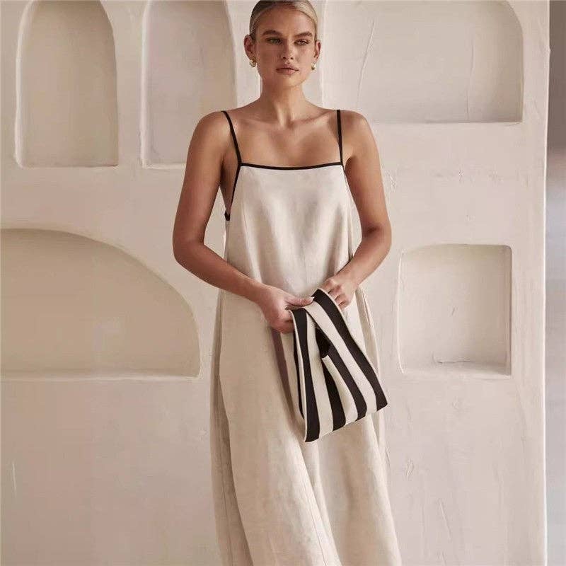 Apricot Strappy Maxi