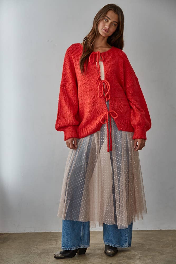 Mesh See Through Skirt