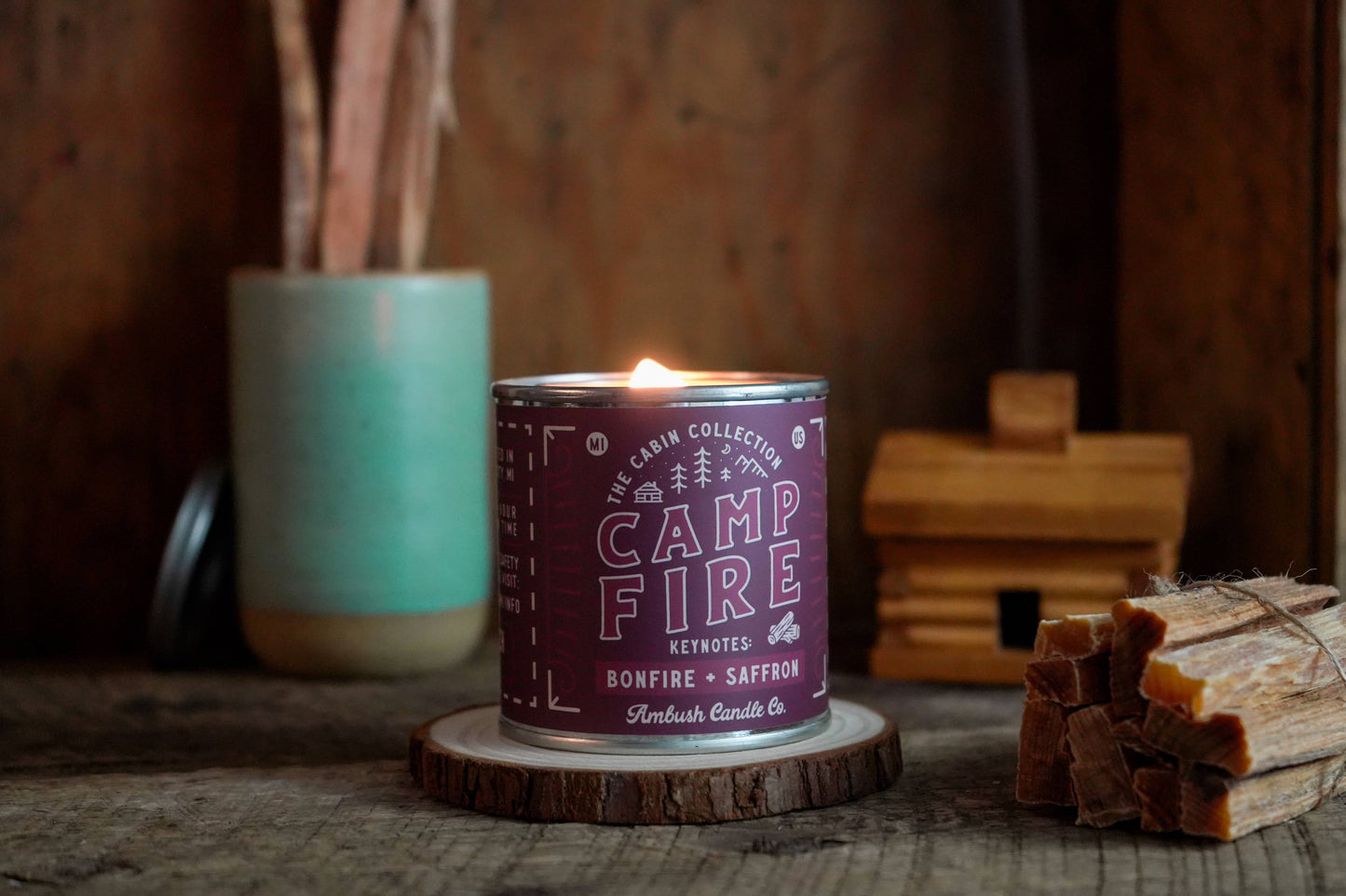 Campfire Candle