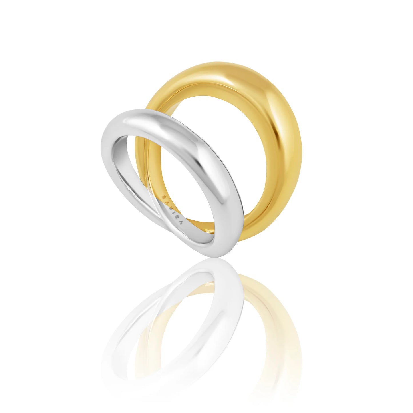 Erica Two Tone Ring