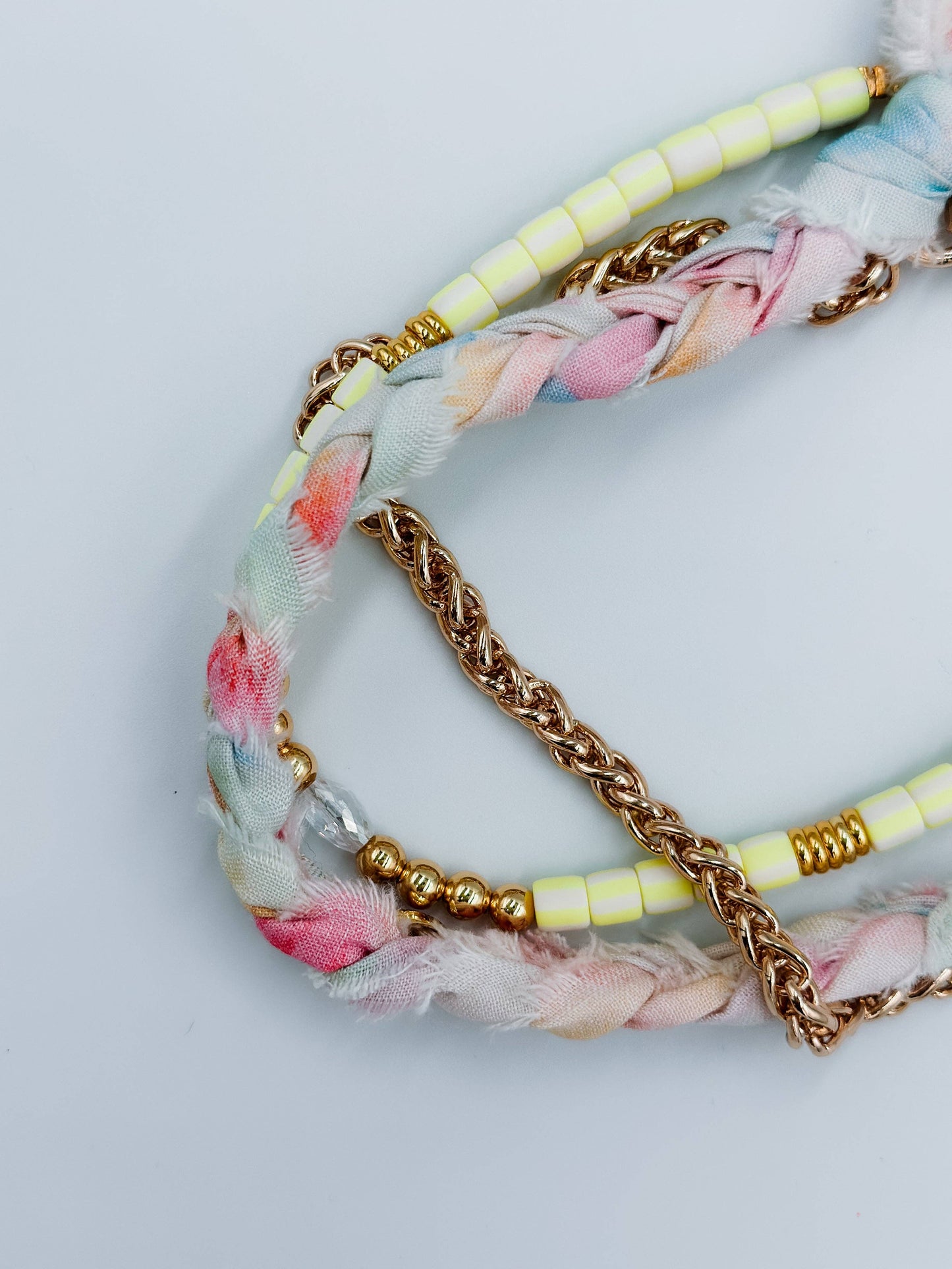 Alma Phone Wristlet: No Chain - Gold Snaps