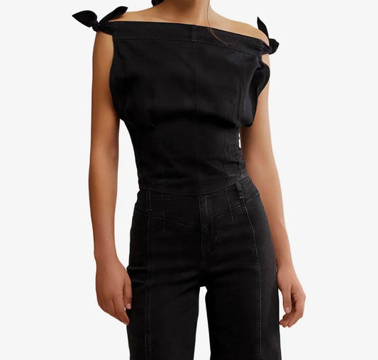 Louie Indigo Top