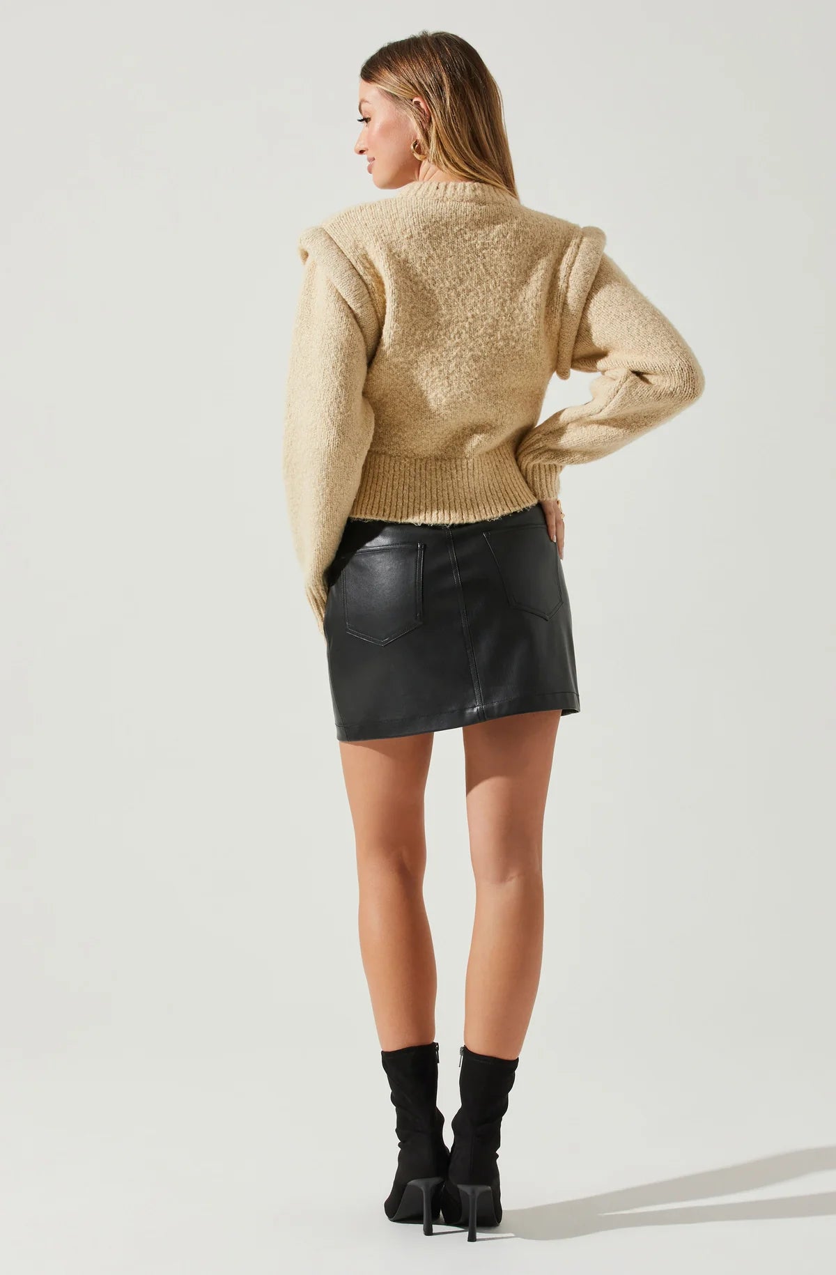 Luciana Shoulder Detail Sweater