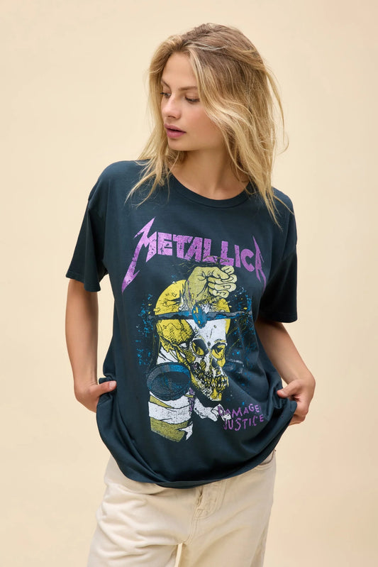 Metallica Damaged Justice Tee