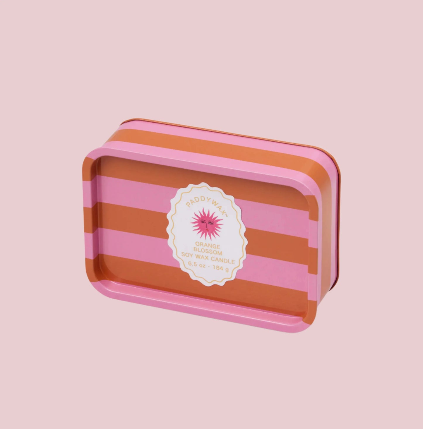 Orange Blossom Tin Candle