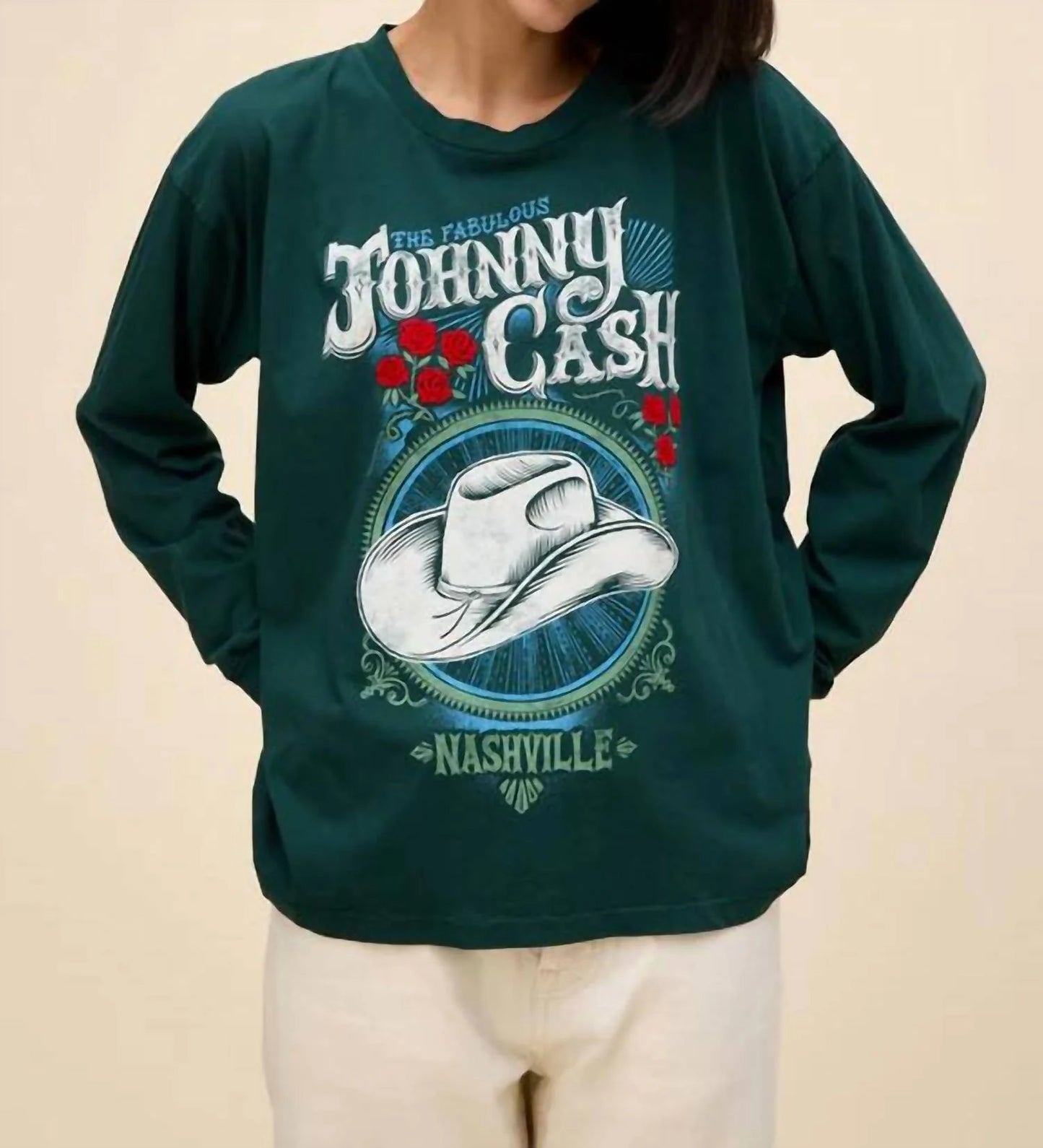 Johnny Cash The Fabulous Merch Pine Tee