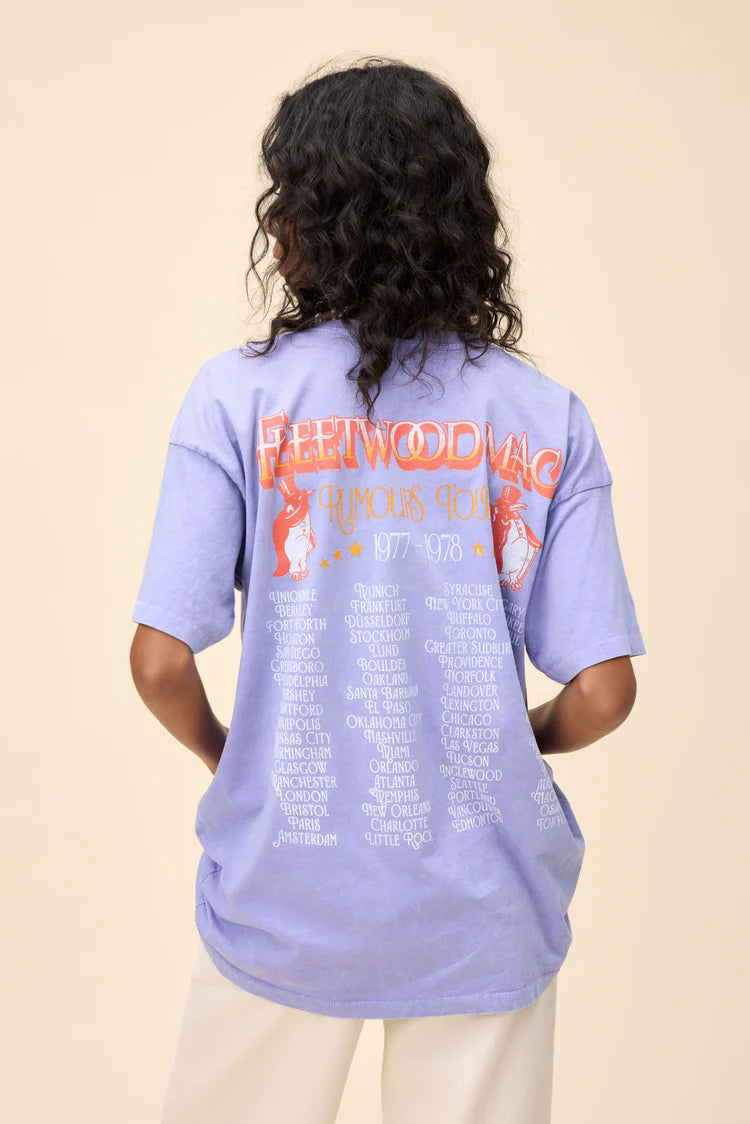 Fleetwood Mac Rumors Tour Merch Tee