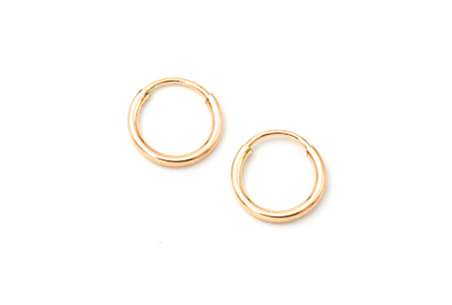 Petite Hoops (Gold Colored 9mm)