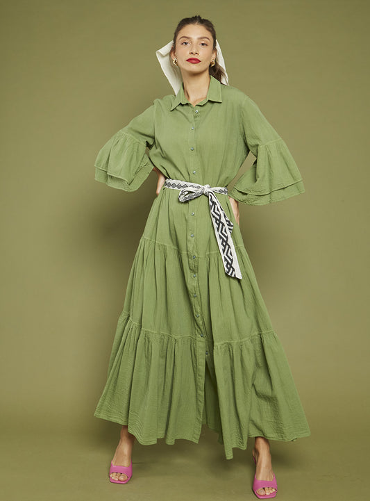 NEMA Ruth Green Dress